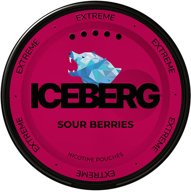 Iceberg Sour Berries Mini-Nicotine Pouches-SnusBox.eu