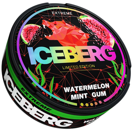 Iceberg Watermelon Mint Gum – Snusbox