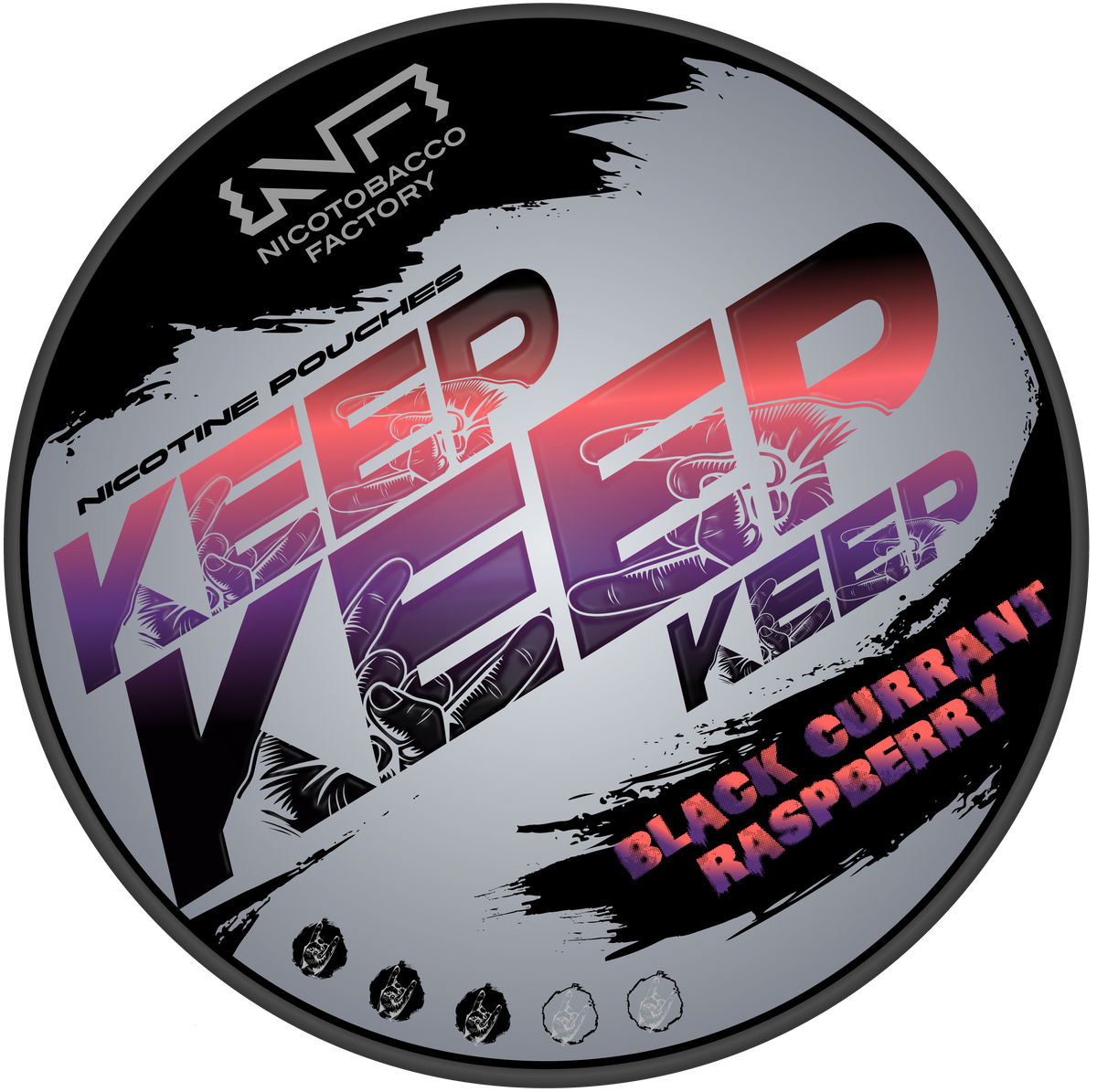 Keep Black Currant Raspberry-Nicotine Pouches-SnusBox