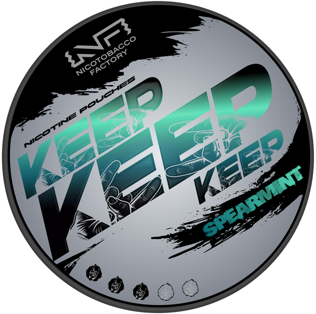 Keep Spearmint-Nicotine Pouches-SnusBox