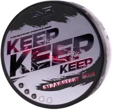 Keep Strawberry Gum-Nicotine Pouches-SnusBox