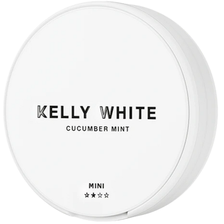 Kelly White Cucumber Mint Mini – Snusbox
