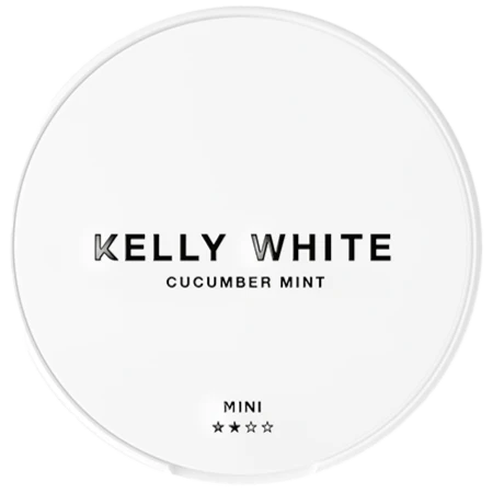 Kelly White Cucumber Mint Mini – Snusbox