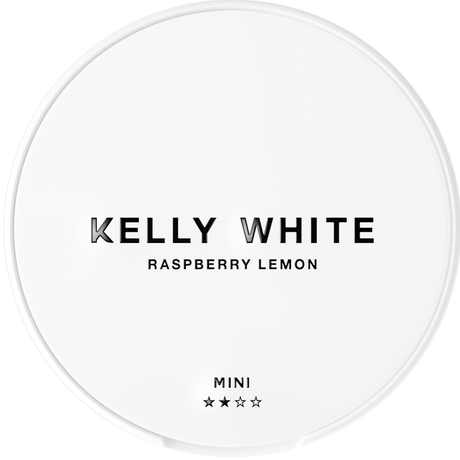 Kelly White Raspberry Lemon Mini – Snusbox