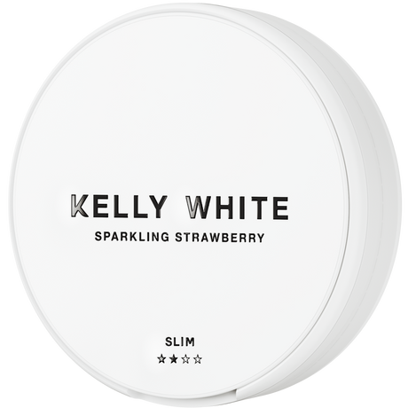 Kelly White Sparkling Strawberry – Snusbox