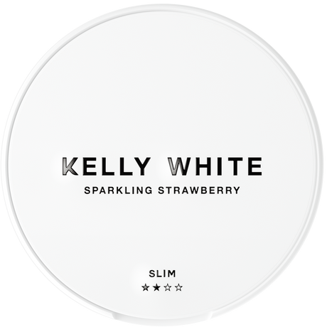 Kelly White Sparkling Strawberry – Snusbox