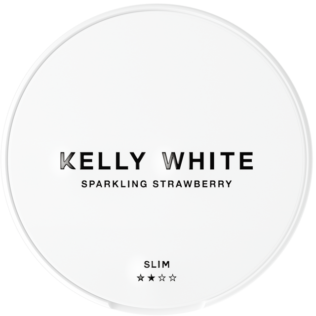 Kelly White Sparkling Strawberry – Snusbox