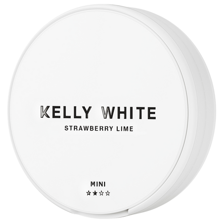 Kelly White Strawberry Lime Mini – Snusbox