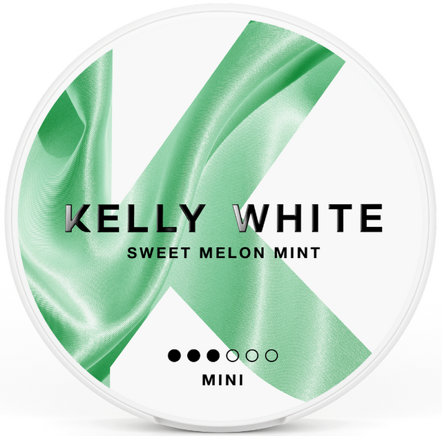 Kelly White Sweet Melon Mint-Nicotine Pouches-SnusBox