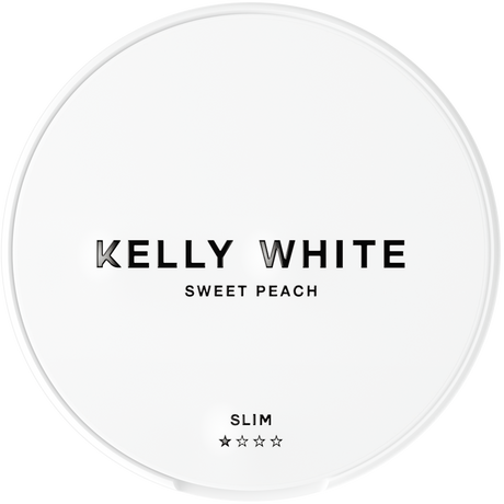 Kelly White Sweet Peach – Snusbox