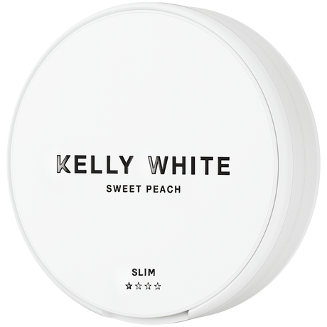 Kelly White Sweet Peach – Snusbox