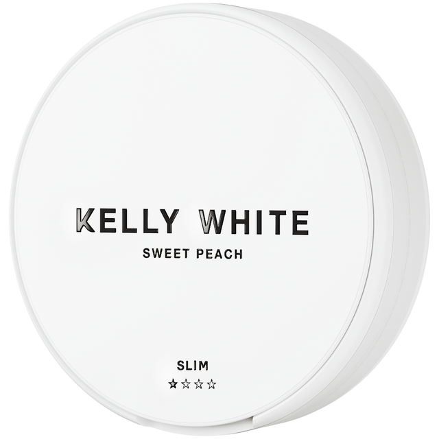 Kelly White Sweet Peach – Snusbox