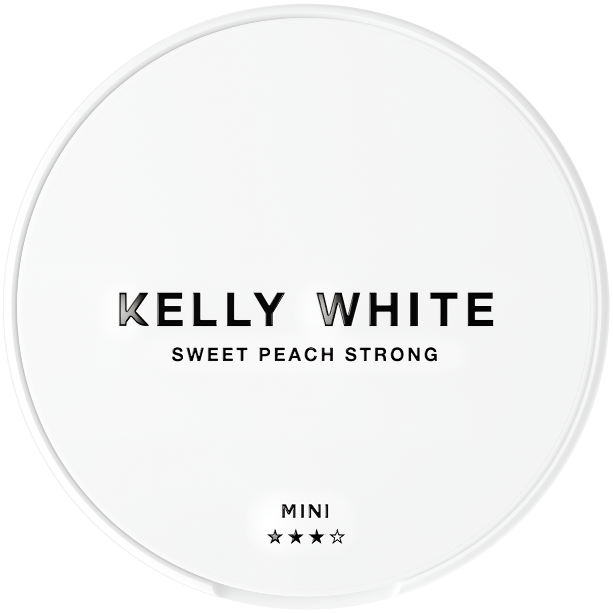 Kelly White Sweet Peach Mini – Snusbox