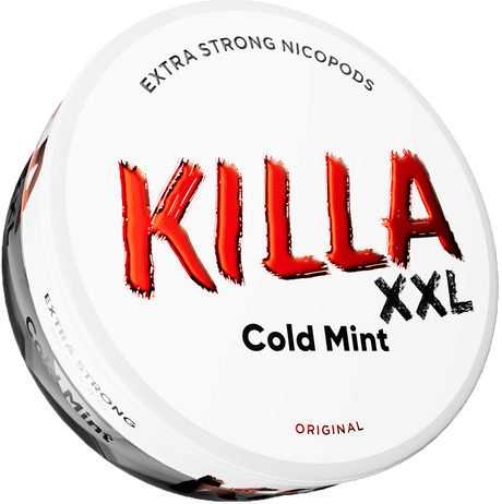 Killa Cold Mint XXL-Nicotine Pouches-SnusBox