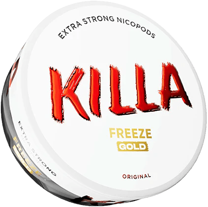 Killa Freeze Gold-Nicotine Pouches-SnusBox