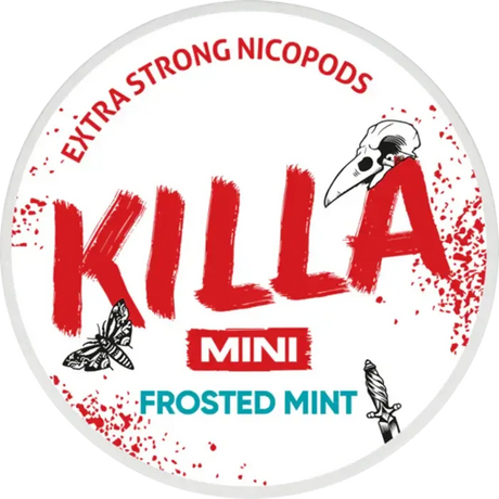 Killa Frosted Mint Mini-Nicotine Pouches-SnusBox