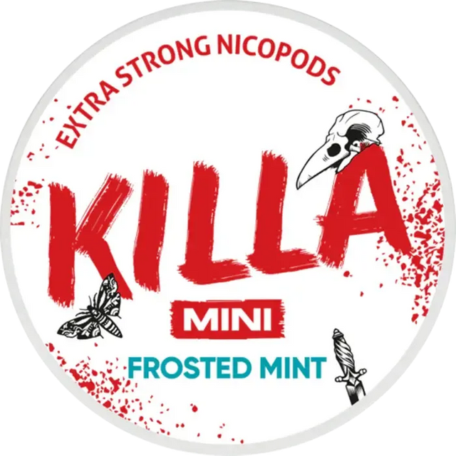 Killa Frosted Mint Mini-Nicotine Pouches-SnusBox