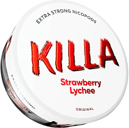 Killa Strawberry Lychee-Nicotine Pouches-SnusBox