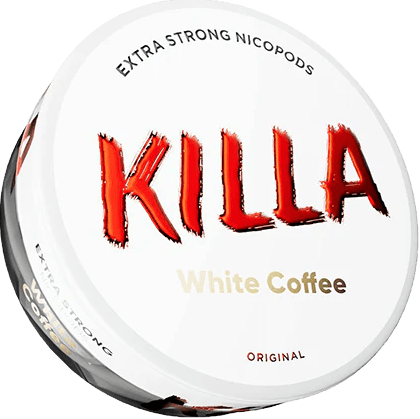 Killa White Coffee-Nicotine Pouches-SnusBox
