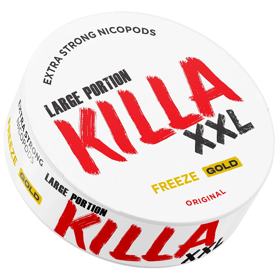 Killa XXL Large Portion Freeze Gold - Bundle – Snusbox