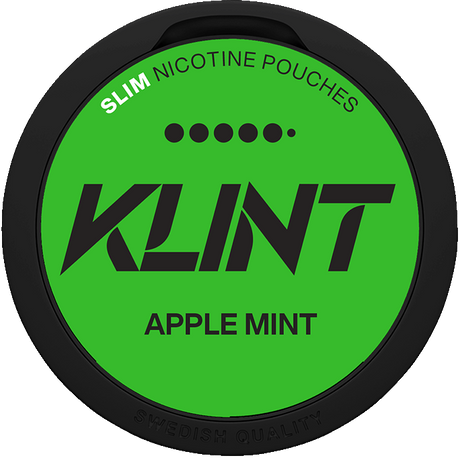 Klint Apple Mint-Nicotine Pouches-SnusBox