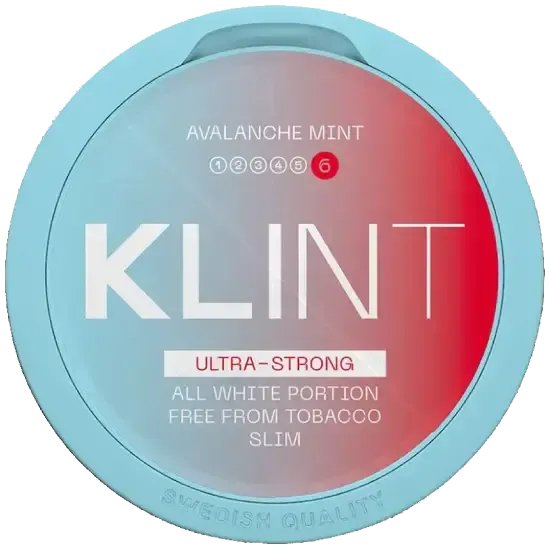 Klint Avalanche Mint S6-Nicotine Pouches-SnusBox
