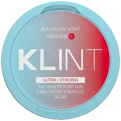 Klint Avalanche Mint S6-Nicotine Pouches-SnusBox