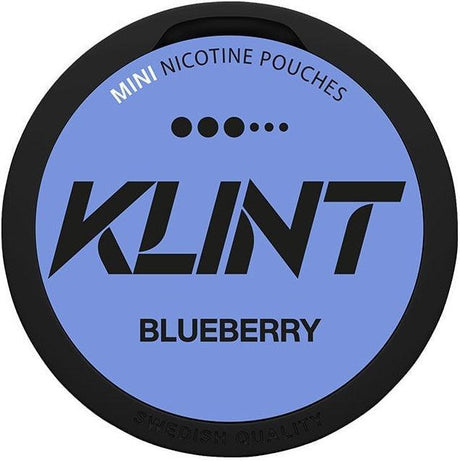 Klint Blueberry Mini-Nicotine Pouches-SnusBox