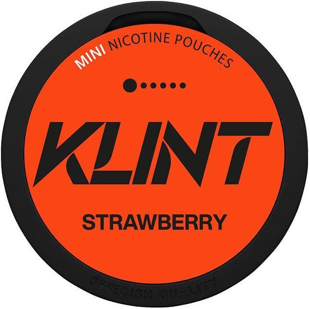 Klint Strawberry Mini-Nicotine Pouches-SnusBox