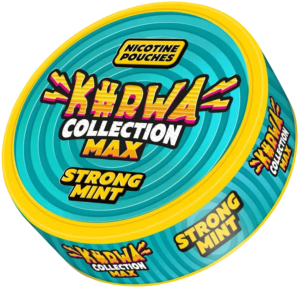 Kurwa Max Strong Mint-Nicotine Pouches-SnusBox