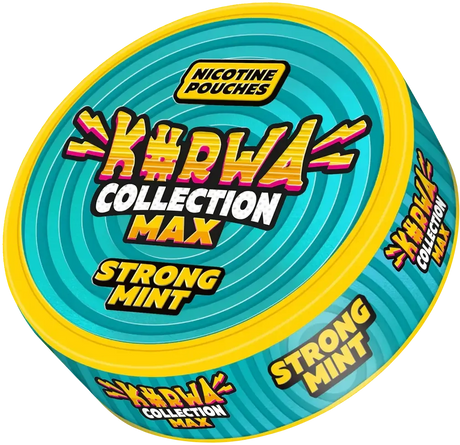 Kurwa Max Strong Mint-Nicotine Pouches-SnusBox