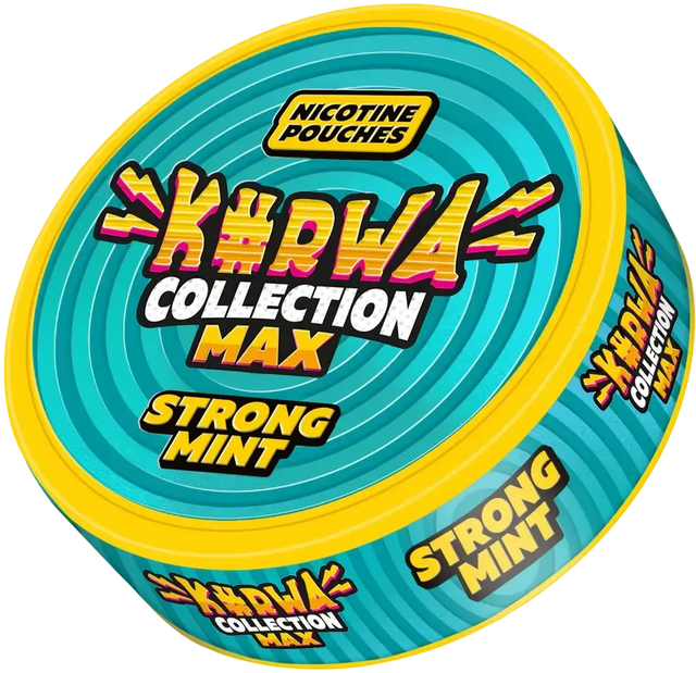 Kurwa Max Strong Mint-Nicotine Pouches-SnusBox