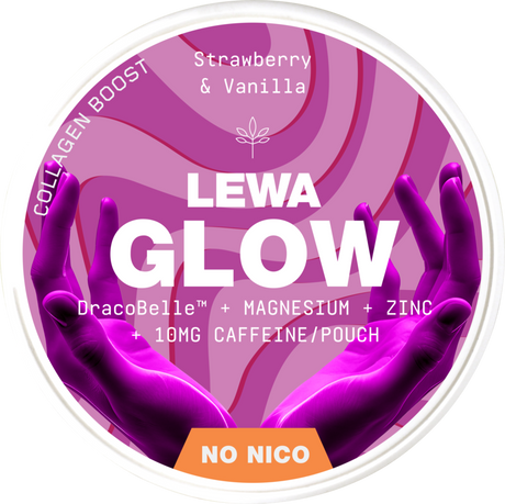 Lewa Glow Strawberry & Vanilla – Snusbox