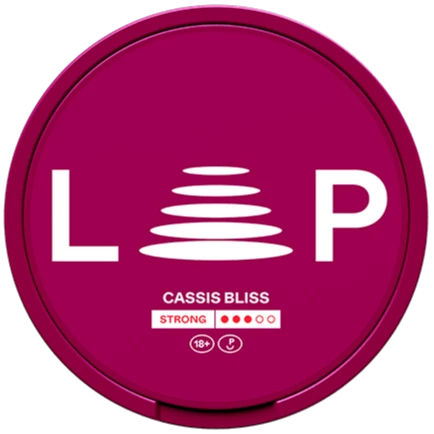 LOOP Cassis Bliss Strong – Snusbox