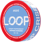 LOOP Crispy Peppermint Mini Hyper Strong-Nicotine Pouches-SnusBox
