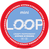 LOOP Crispy Peppermint Mini Hyper Strong-Nicotine Pouches-SnusBox