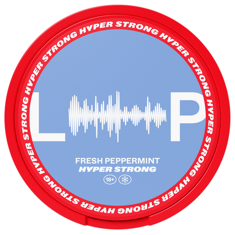 LOOP Fresh Peppermint Hyper Strong-Nicotine Pouches-SnusBox