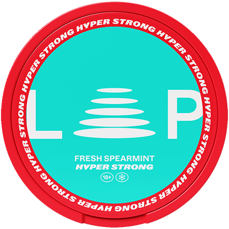 LOOP Fresh Spearmint Hyper Strong-Nicotine Pouches-SnusBox
