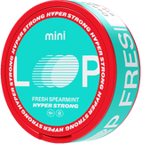 LOOP Fresh Spearmint Mini Hyper Strong-Nicotine Pouches-SnusBox