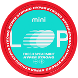 LOOP Fresh Spearmint Mini Hyper Strong-Nicotine Pouches-SnusBox
