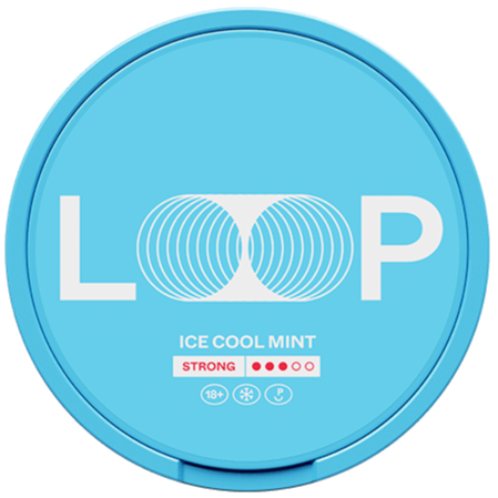 LOOP Ice Cool Mint Strong – Snusbox