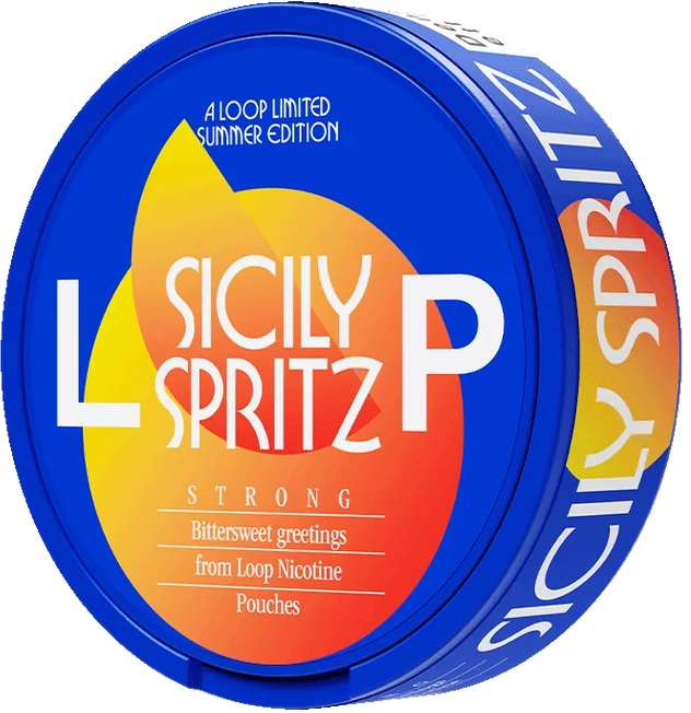 LOOP Sicily Spritz Summer Edition Strong-Nicotine Pouches-SnusBox.eu