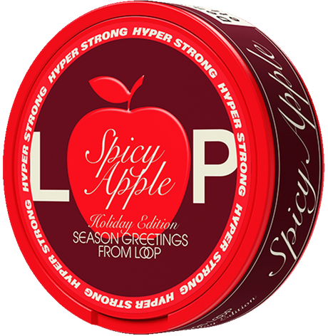 LOOP Spicy Apple Hyper Strong Limited Edition-SnusBox