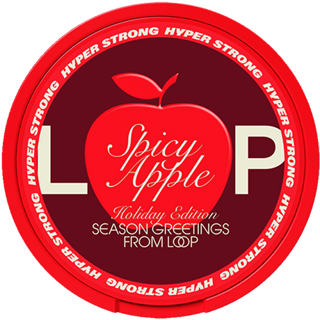 LOOP Spicy Apple Hyper Strong Limited Edition-SnusBox