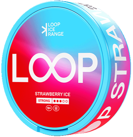 LOOP Strawberry Ice Strong – Snusbox