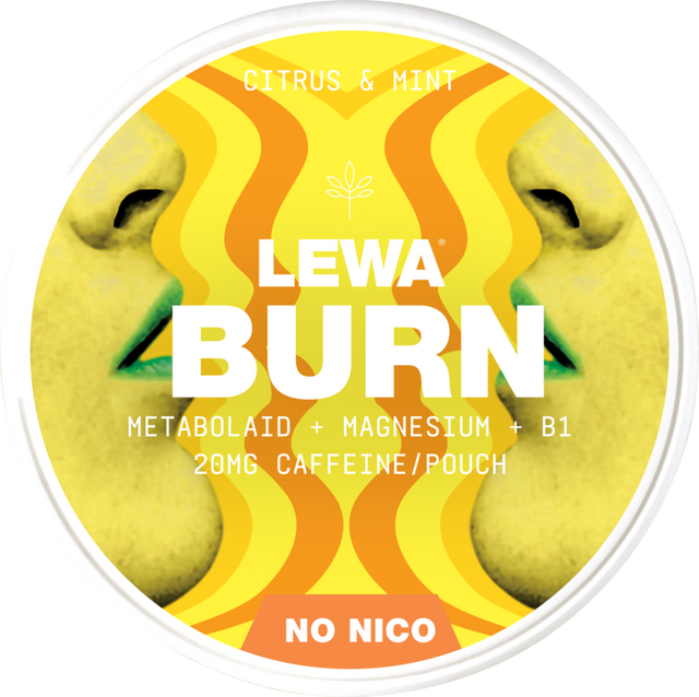 Lewa Burn Citrus & Mint – Snusbox