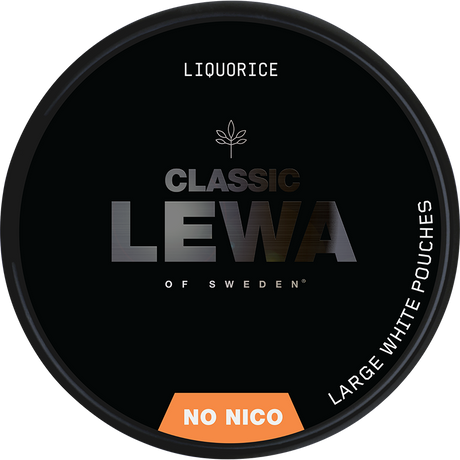 Lewa Classic Liquorice No Nico-Nicotine Free-SnusBox