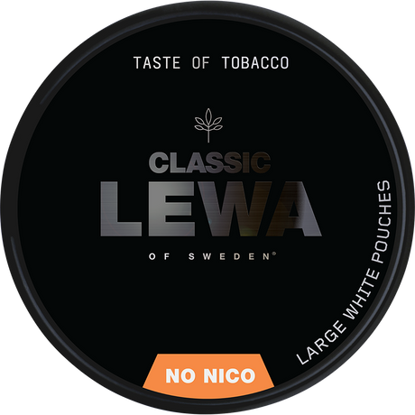 Lewa Classic Taste Of Tobacco No Nico-Nicotine Free-SnusBox