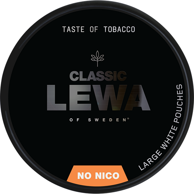 Lewa Classic Taste Of Tobacco No Nico-Nicotine Free-SnusBox