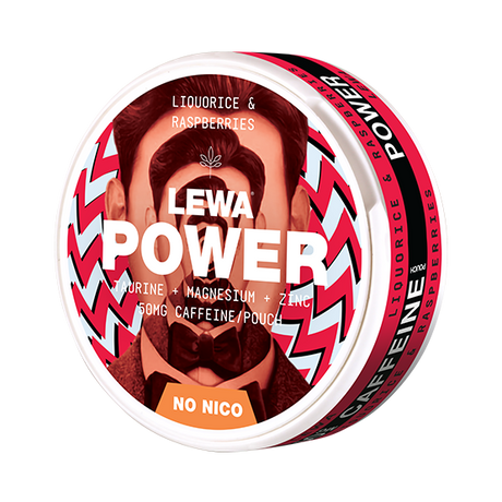 Lewa Power Raspberry & Liquorice – Snusbox